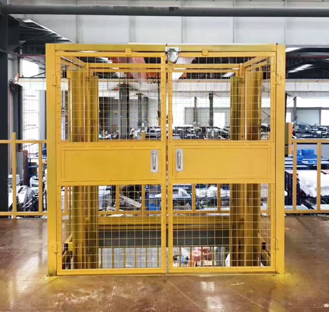 邯郸智能导轨式升降机亮相