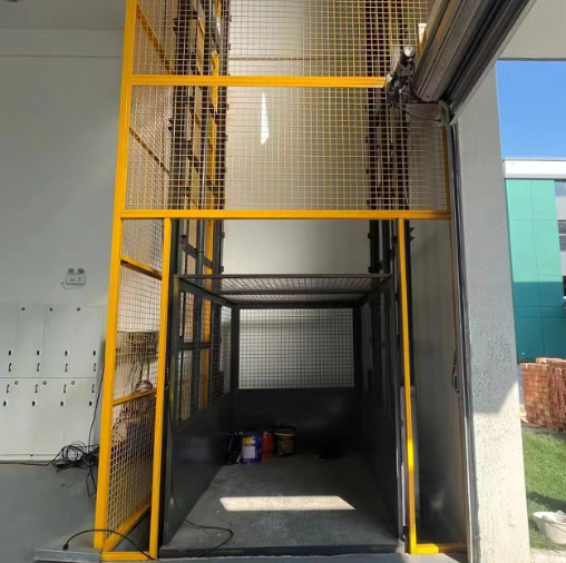 邯郸导轨式升降机助力物流园破解运输难题